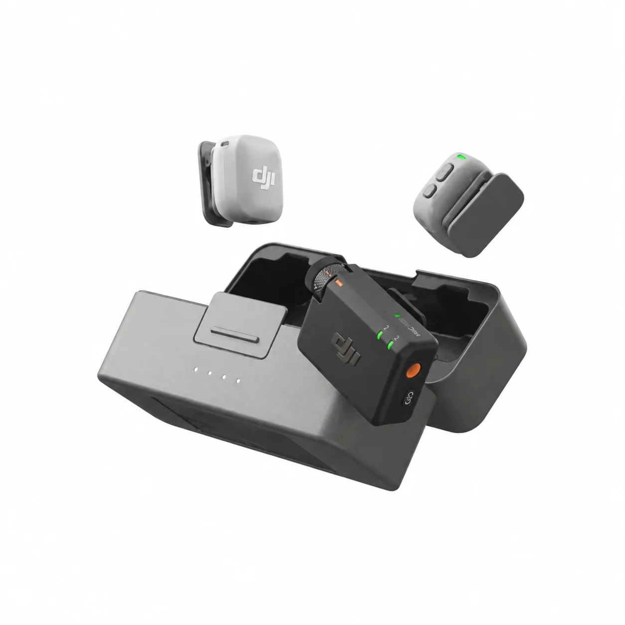 DJI Mic Mini 2 Wireless Microphone (2TX+ 1RX)