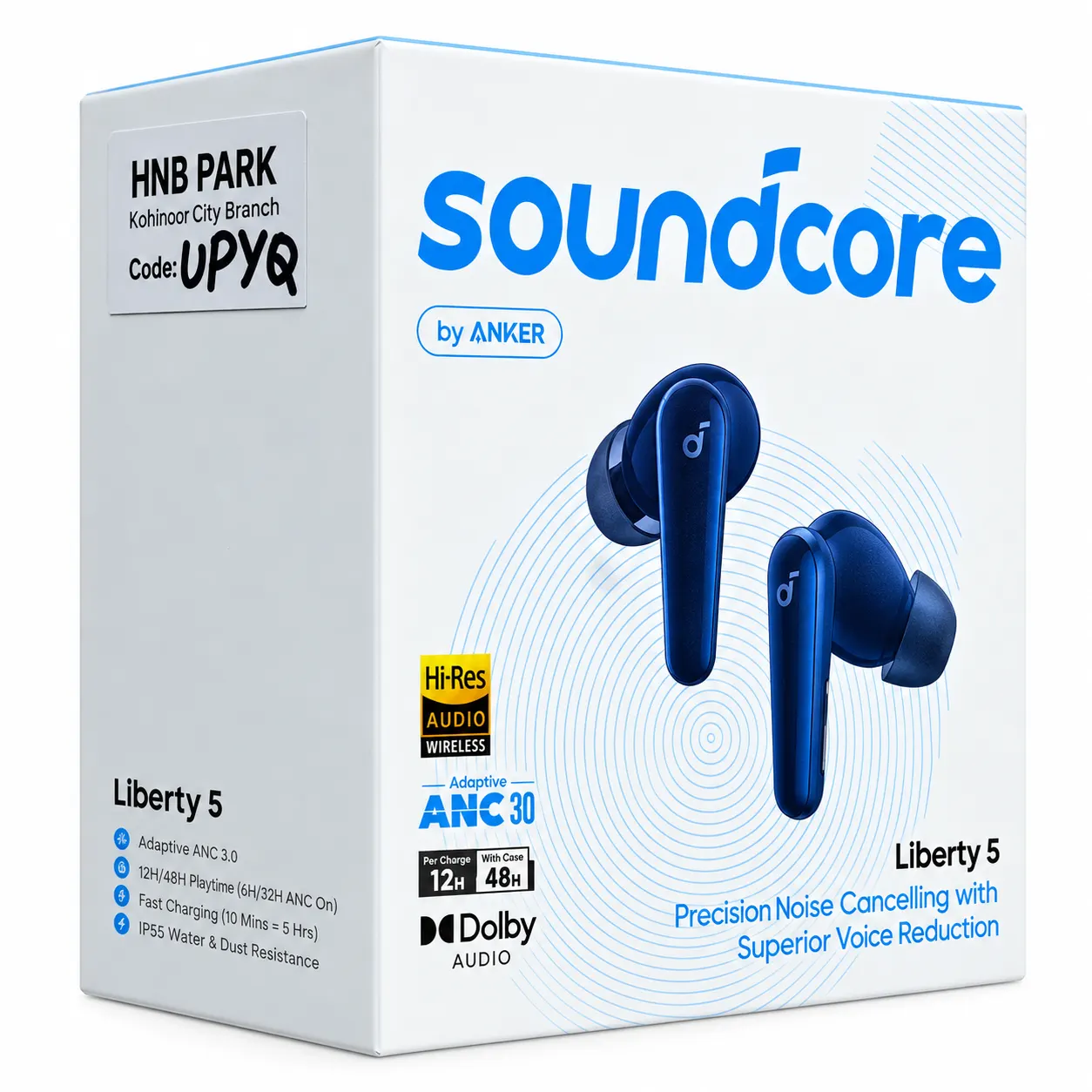 Soundcore Liberty 5｜Noise-Cancelling Earbuds with Dolby Audio