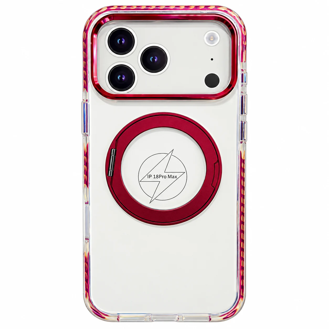 AUREX 360° Stand Magsafe Clear Case