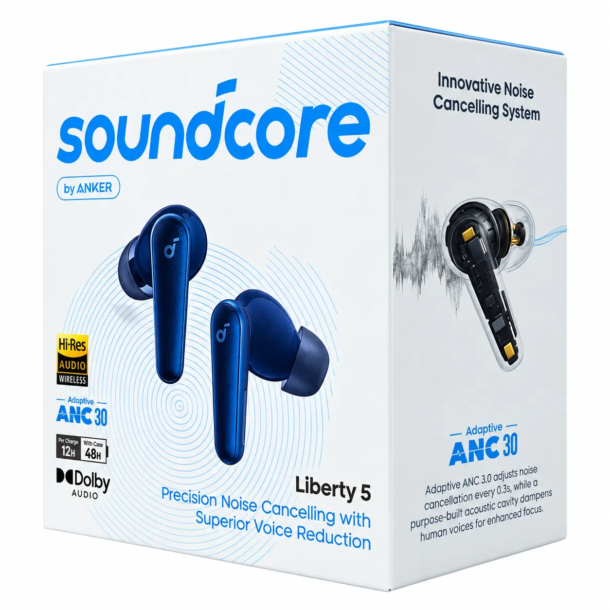 Soundcore Liberty 5｜Noise-Cancelling Earbuds with Dolby Audio