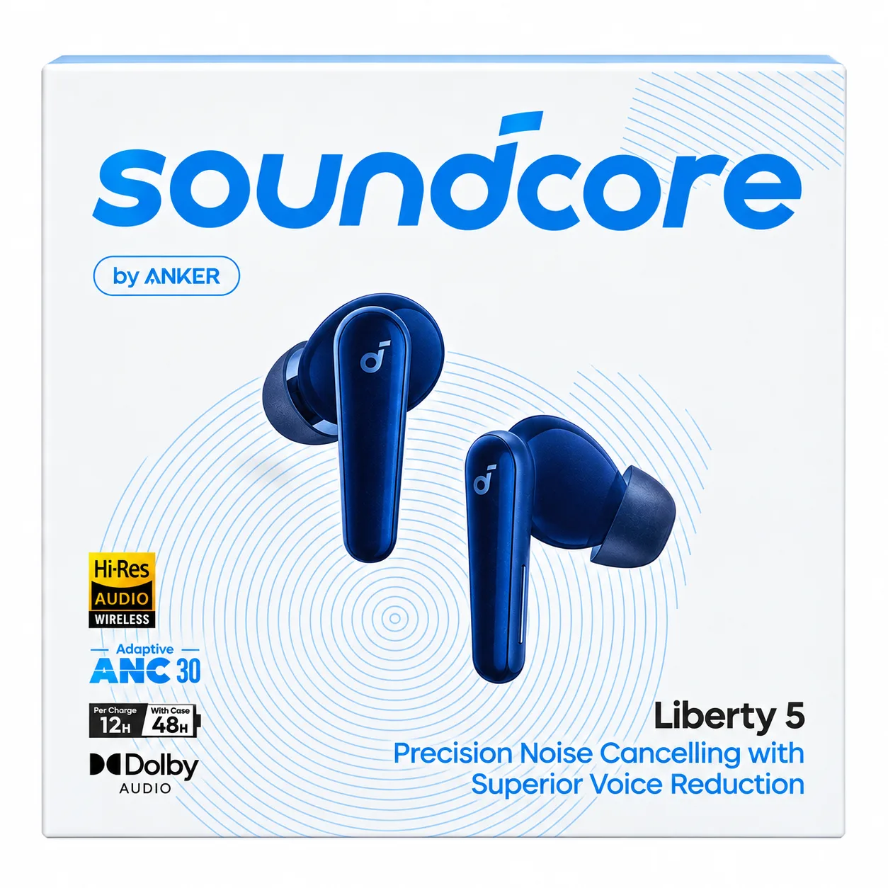 Soundcore Liberty 5｜Noise-Cancelling Earbuds with Dolby Audio